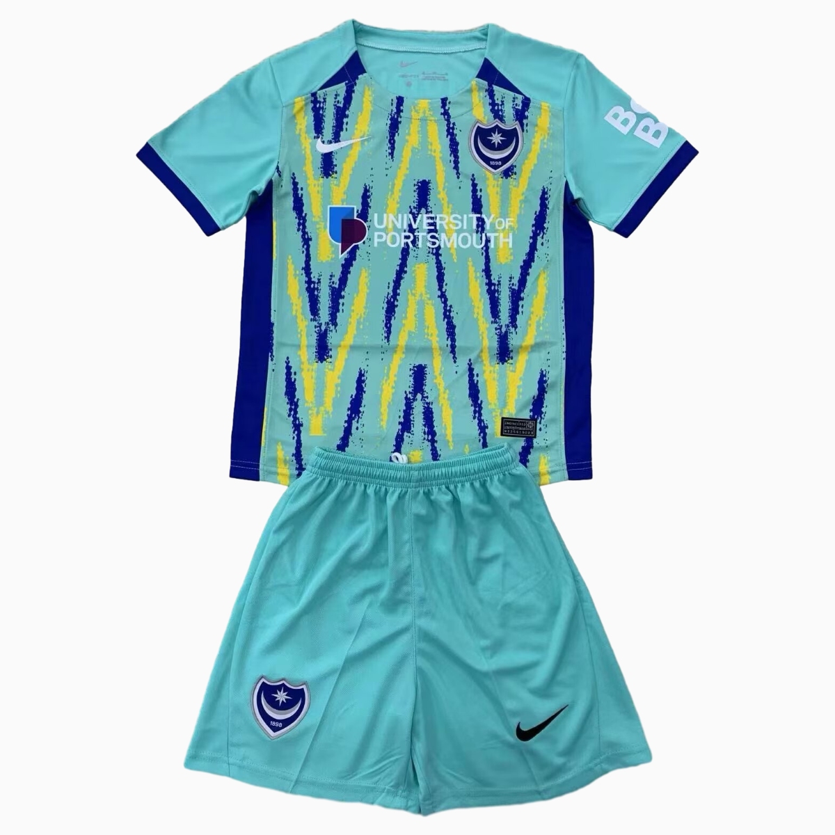Portsmouth 24-25 Third Kids Kit - Unitedfutballjersey