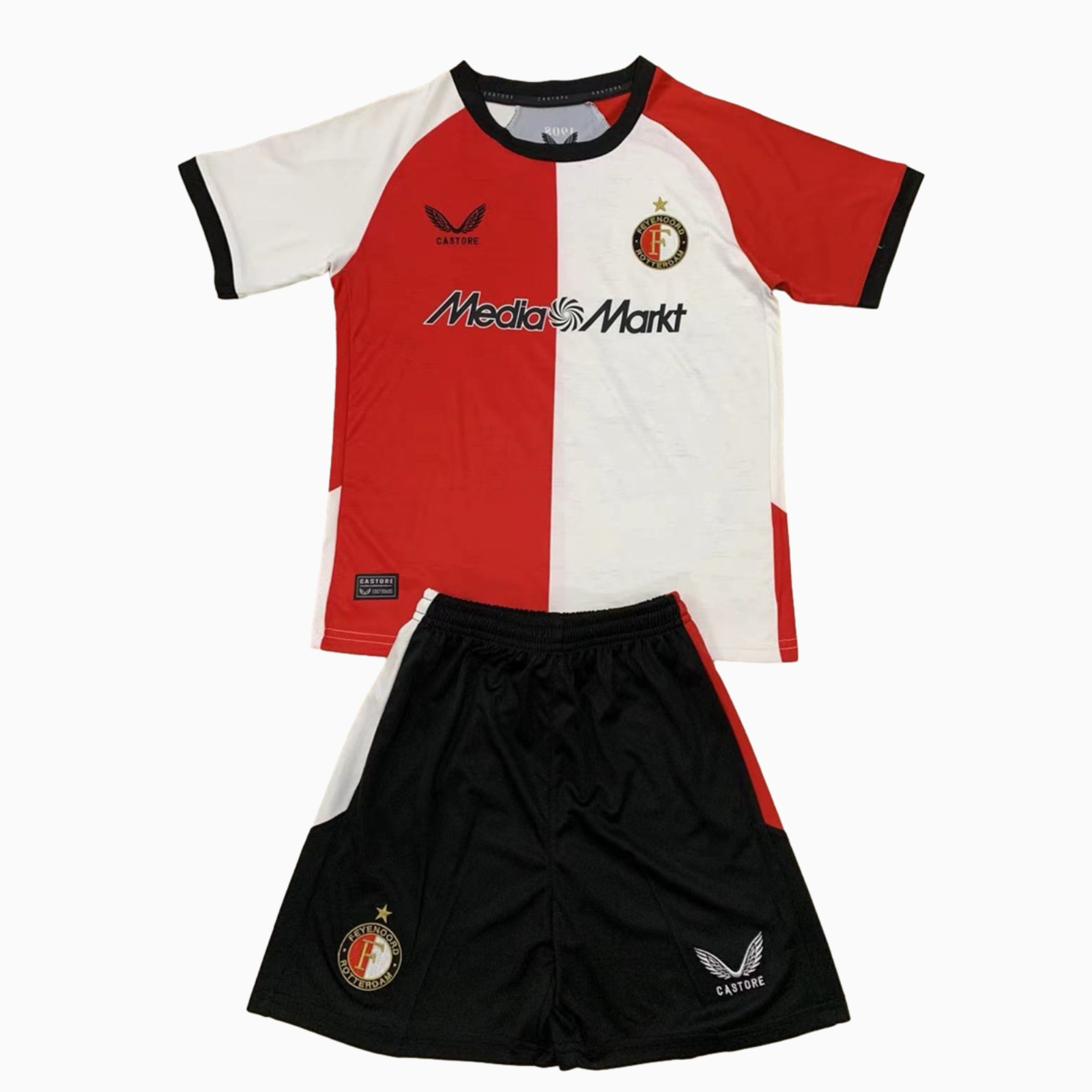 Feyenoord 24-25 Home Kids Kit - Unitedfutballjersey