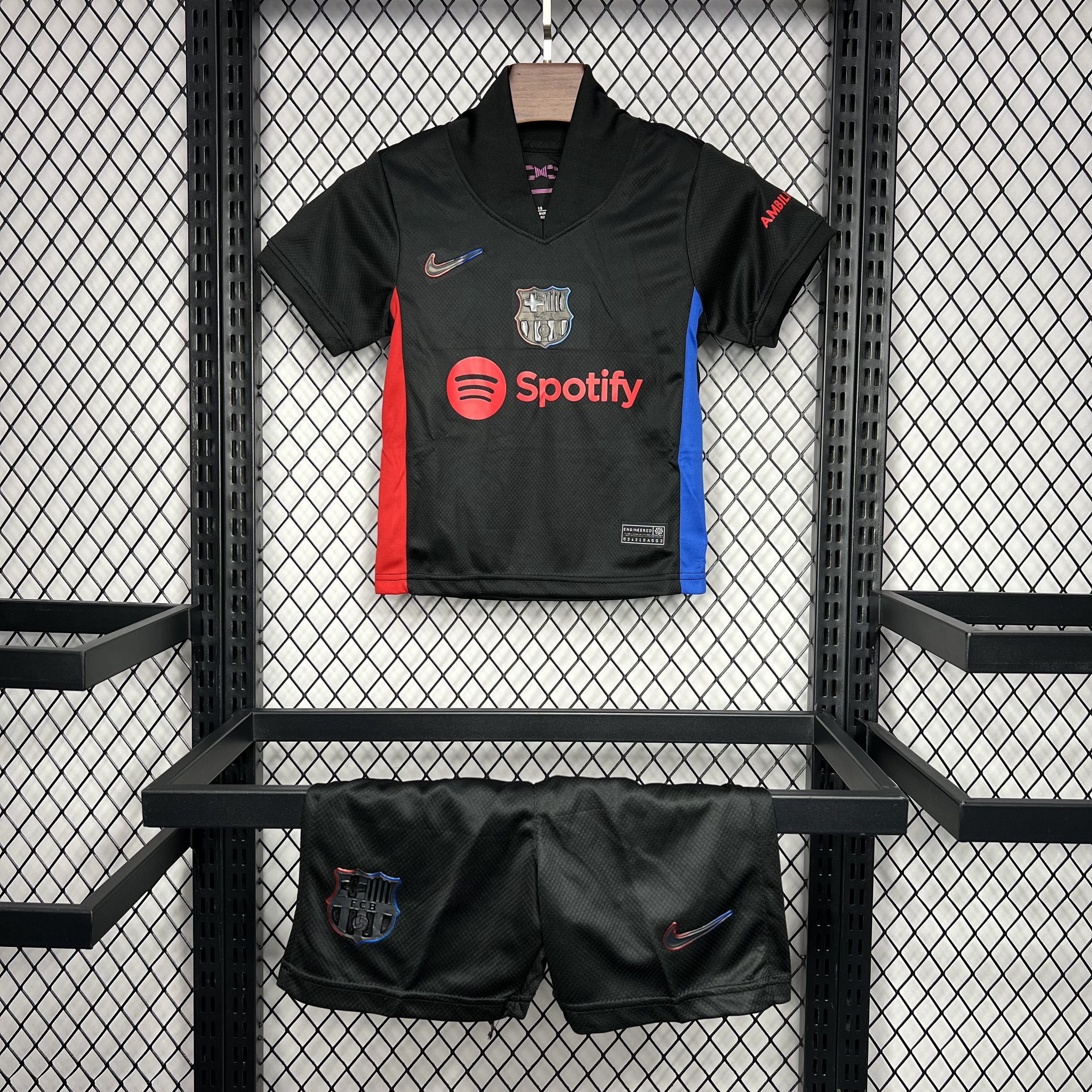 B.A.R.S.A 24-25 Away Kids Kit - Unitedfutballjersey